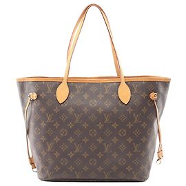 Louis Vuitton Borsa Neverfull MM Monogram Marrone