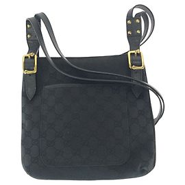 Borsa a Spalla in Tela GG e Pelle Gucci