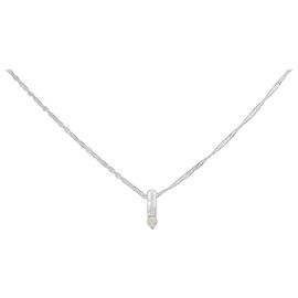 Autre Marque Diamant-Halskette aus Weißgold Au750