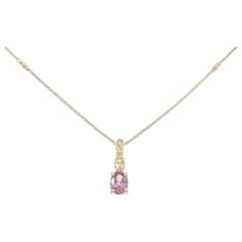 Collier en diamant et grenat Au750 - Autre Marque