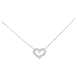 Au750 Heart Diamond Necklace - Autre Marque