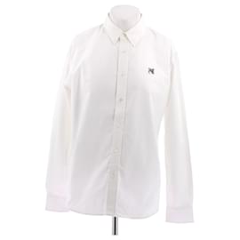 Camicia Maison Kitsuné bianca in cotone L - Autre Marque