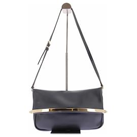 Tod's Handtasche aus Leder marineblau