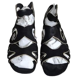Espadrillas Chanel Gold Hardware 36C