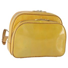 Zaino Marley Monogram Vernis Grigio M91038 LV Auth INZ104 di LOUIS VUITTON
