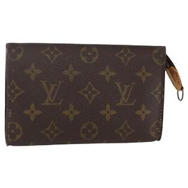 LOUIS VUITTON Monogram Bucket PM Accessory Pouch LV Auth YKZ1379