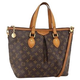 LOUIS VUITTON Borsa Tote Monogram Palermo PM M40145 LV Auth YKZ1236
