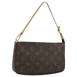 LOUIS VUITTON Monogram Pochette Accessoires Tasche M51980 LV Auth YKZ1376
