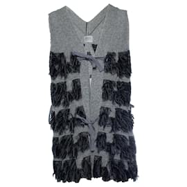 Autre Marque Kimono x Nadeshiko, ärmellose Strickweste