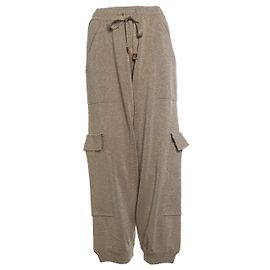 Autre Marque Pantalones cargo metálicos dorados Circus Hotel