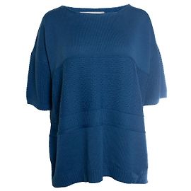 Paul & Joe Sister, maglione oversize in maglia blu