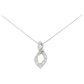 Autre Marque Collana di diamanti in platino Pt900/Pt850