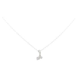Autre Marque Collana di diamanti in oro bianco Au750