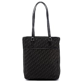 Borsa tote in tela Diorissimo Trotter nera di Dior