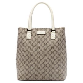 Bolso Tote Gucci Beige GG Supreme