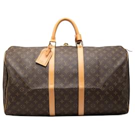 Louis Vuitton Keepall 55 Monogram Braun