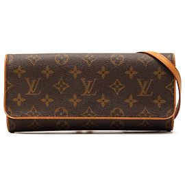 Pochette Twin GM Monograma Marrom Louis Vuitton