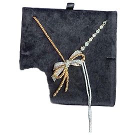 Chaumet Collana Farfalla in Diamanti Perlati Insolence Oro Rosa