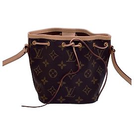 Louis Vuitton Nano Noe Borsa a Secchiello Marrone Pelle