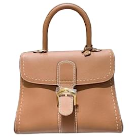 Borsa Delvaux Brilliant in pelle marrone