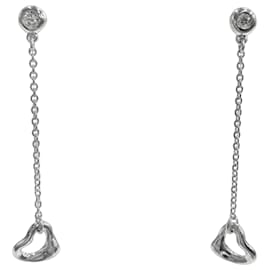 Orecchini a goccia in diamante Open Heart di Tiffany & Co.