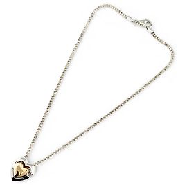 Tiffany & Co Tiffany Vintage Doppelherz Puzzle-Halskette