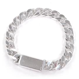 Bracciale in catena cubana vintage SV925 di Gucci