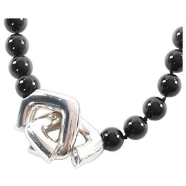 Tiffany & Co Collana Tiffany Vintage in Onice 925