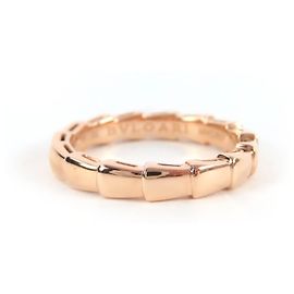 Bulgari Anello Bvlgari Serpenti Viper in Oro Rosa