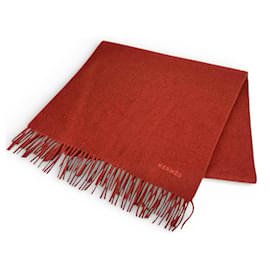 Hermes Brown Cashmere Stole - Hermès