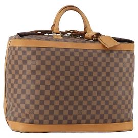 LOUIS VUITTON Borsa Boston 45 Damier Ebene 100° Anniversario N41160 LV Auth mr2279