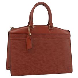 LOUIS VUITTON Borsa a Mano Epi Riviera Marrone M48183 LV Auth 176461