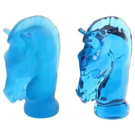Accessorio in vetro Saint Louis JEU SKY BLUE KNIGHT - Autre Marque