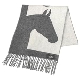 Stola in cashmere HERMES Love Story - Hermès