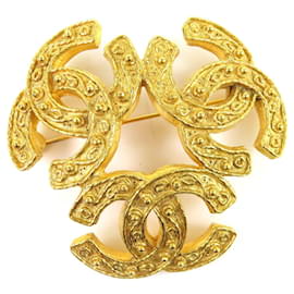 Spilla Triple Coco Mark Vintage Chanel 1994