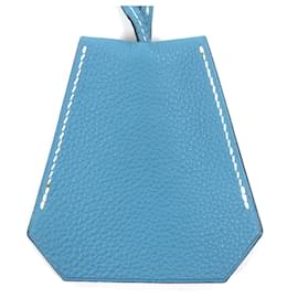 HERMES Large Clochette Leather Keyring Necklace - Hermès