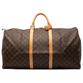 Louis Vuitton Keepall 60 Monogram Marrone