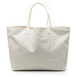Goyard Saint Louis GM in Goyardine bianca