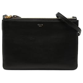 Celine Piccolo Trio in Agnello Nero a Spalla - Céline