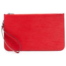 Pochette Neverfull Épi Rouge Louis Vuitton