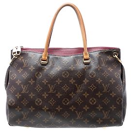 Louis Vuitton Monogram Pallas MM Marrone