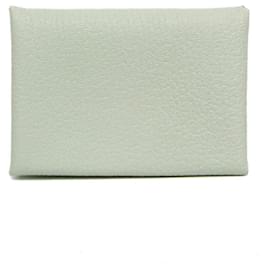 Porte-cartes Calvi Duo en cuir chèvre Hermès