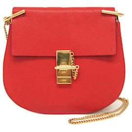 Borsa a spalla in pelle Chloé Drew 3S1031 per donna