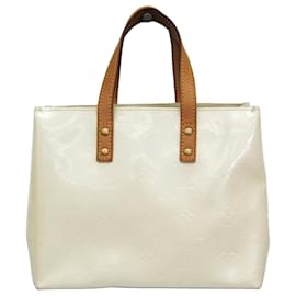 Bolso Louis Vuitton Monogram Vernis Reade PM en perla