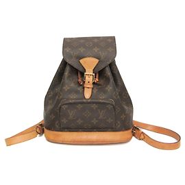 Zaino Montsouris MM M51136 in Monogramma Louis Vuitton per donne