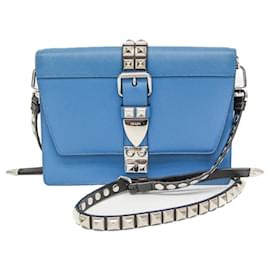Borsa a Spalla in Pelle Prada Electra Studs