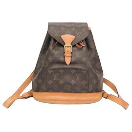 Zaino Montsouris MM M51136 Monogramma Louis Vuitton per donne