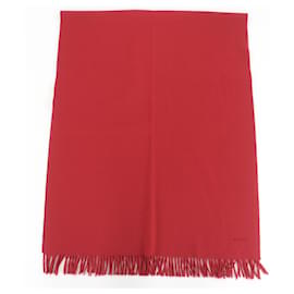Stola rossa in cashmere 100% Hermès