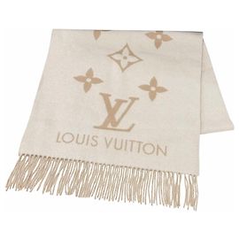 Stola in cashmere beige Louis Vuitton