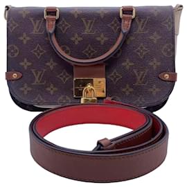 Borsa a tracolla Louis Vuitton Vaugirard in pelle marrone